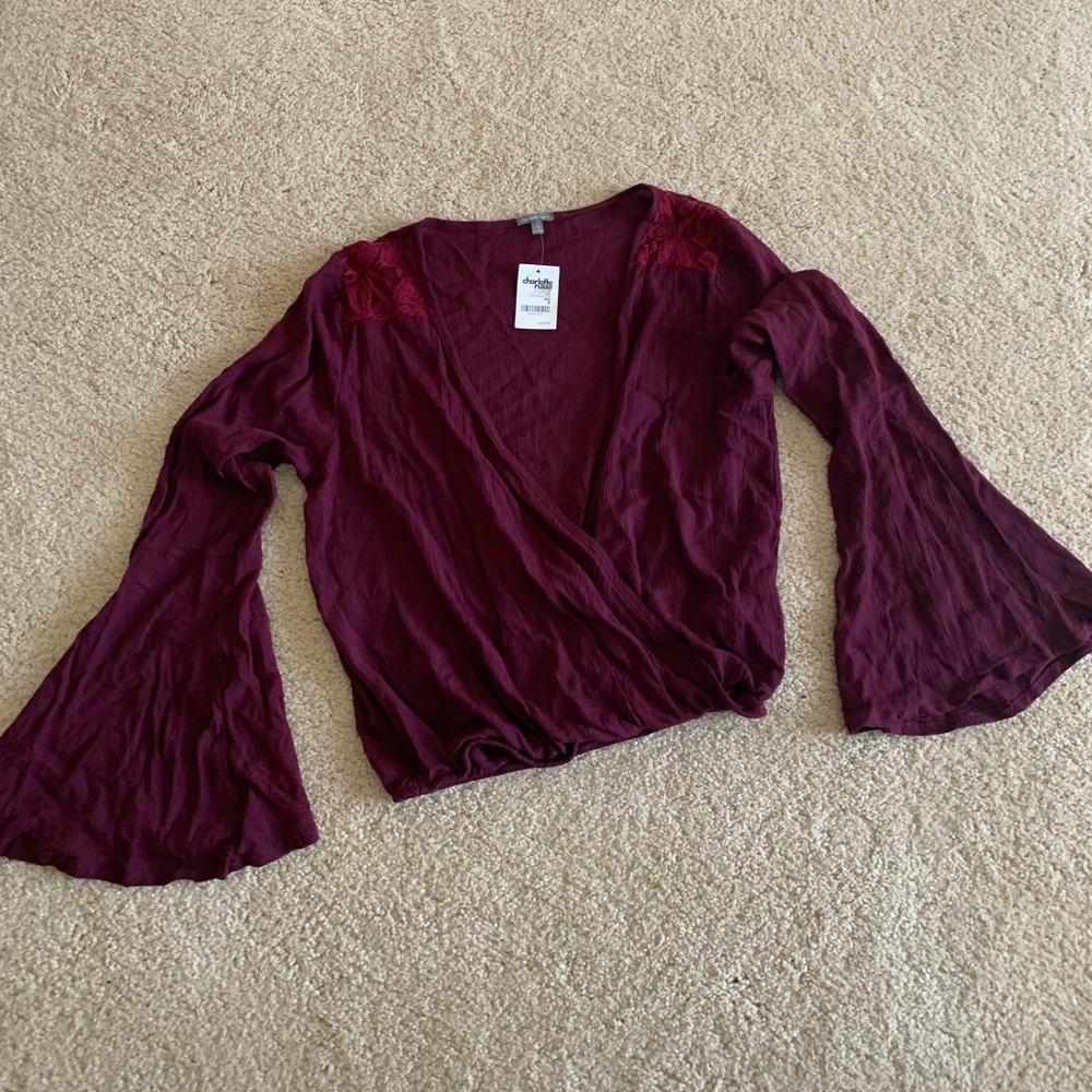 BOHO surplice long sleeve